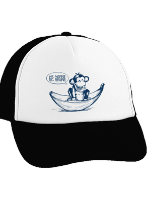 Big banana teherautós sapka Black cap