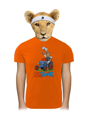 ZeThor gyerek sport póló Neon Orange