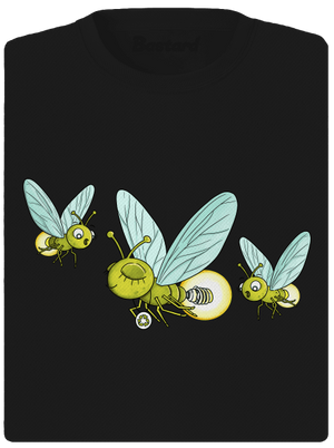 Szentjánosbogár női sportpóló Black