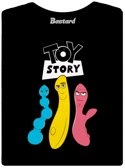 Játékháború női póló Black