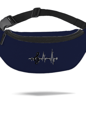 A zene az életem övtáska French Navy