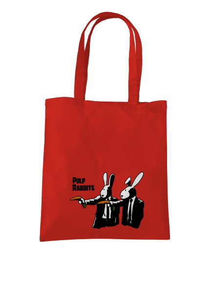 Pulp Rabbits táska Bright Red