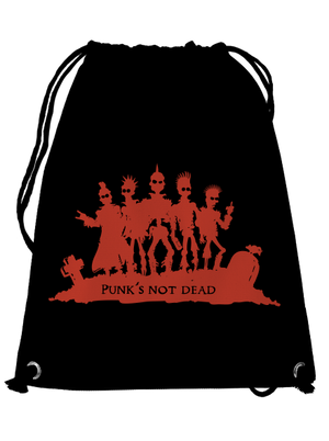 Punks not dead! hátizsák Black
