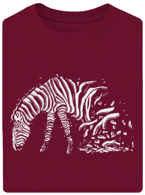 Zebra szerelem unisex túlméretezett póló Garner