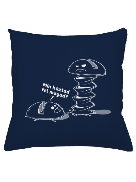 Felhúzva párna Dark Navy