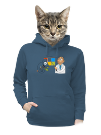 női kenguruzsebes pulóver