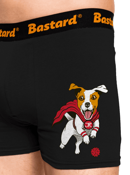 Jack Russell boxeralsó Black
