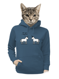 női kenguruzsebes pulóver