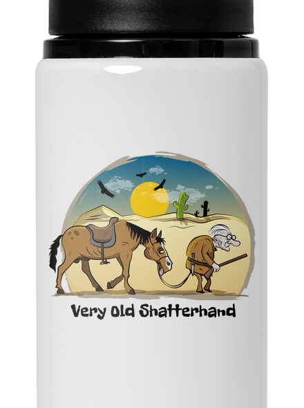 Very Old Shatterhand kulacs White