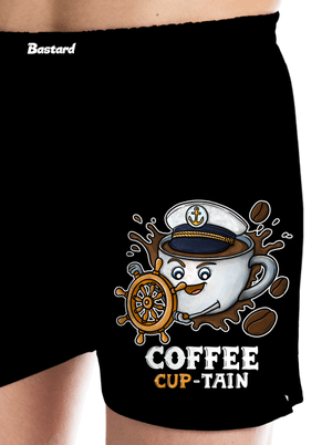Coffee Cup-tain férfi alsó nadrág Black