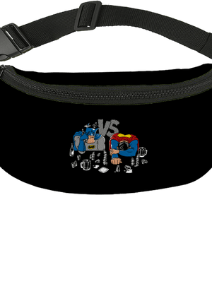 A szuperhősök harca övtáska Black