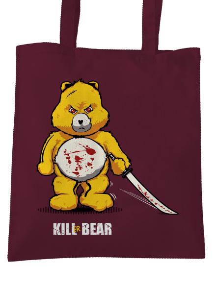 Killer bear táska Burgundy