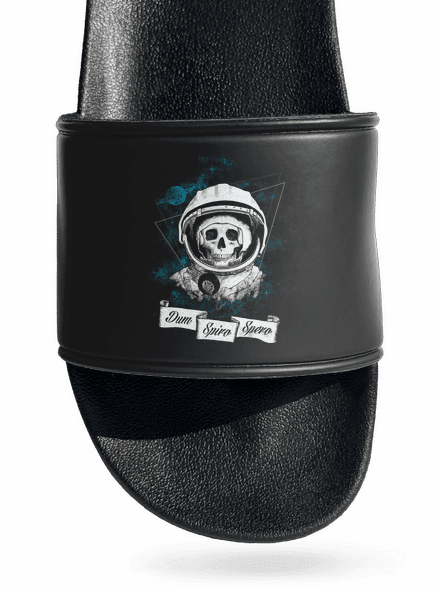 Dum spiro spero papucs Black