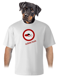unisex túlméretezett póló