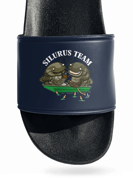 Silurus team papucs Navy