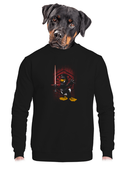 Kylo Duck unisex crewneck Black