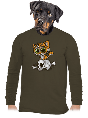 férfi hosszú ujjú póló