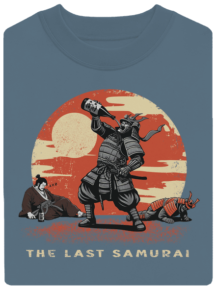 The last samurai unisex crewneck Nordic Blue