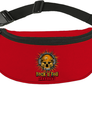 Rock'n'Roll forever övtáska Red