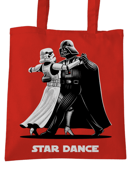 Star dance táska Bright Red
