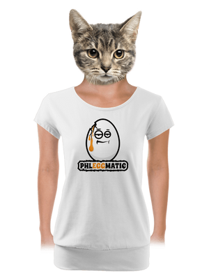 női póló elasztikus alsó szegéllyel