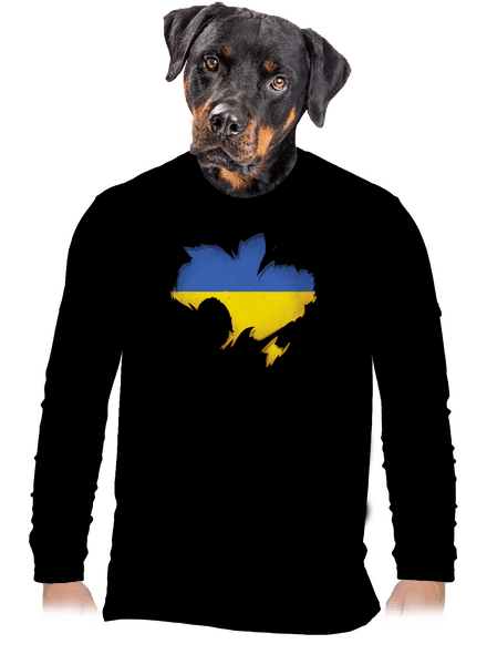  férfi hosszú ujjú póló Black
