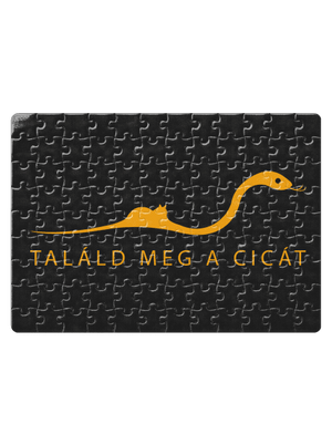 Találd meg a cicát kirakós White