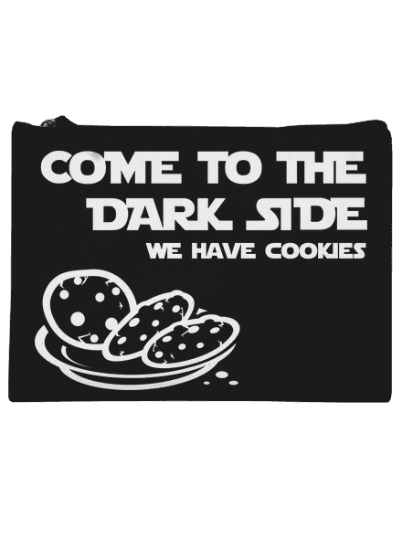 Come to the dark side kis táska Black