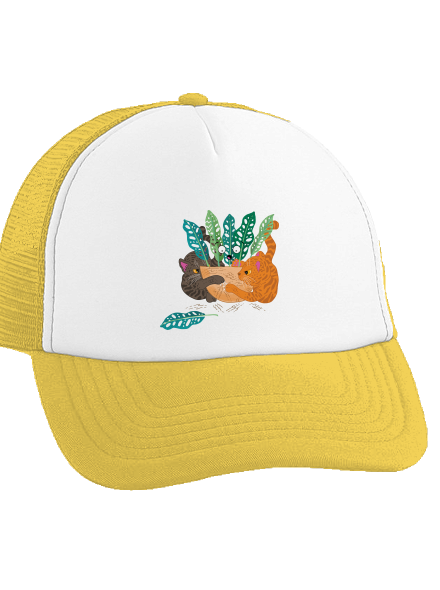 Scratch harc teherautós sapka Sunflower cap
