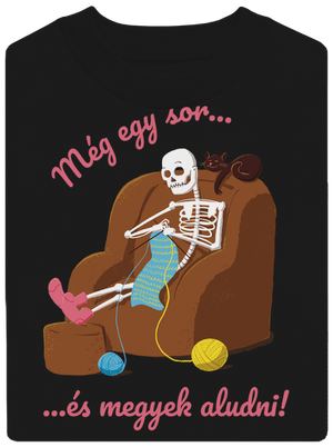 Még egy sor unisex crewneck Black