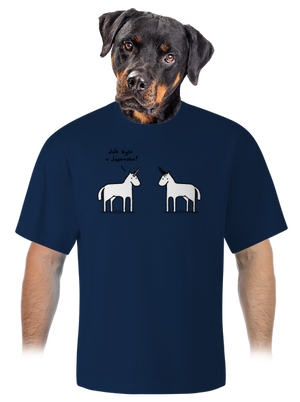 unisex túlméretezett póló