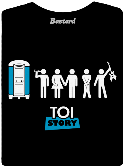 Toi Story női póló Black