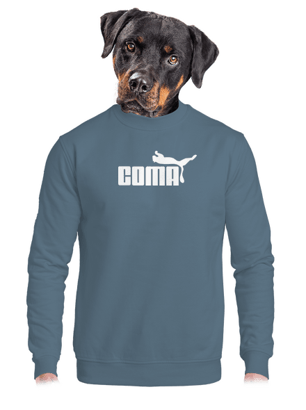 Coma unisex crewneck Nordic Blue