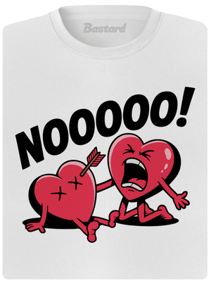 Egy ütés a szívbe női sportpóló White