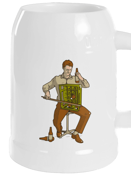 Basszus söröskorsó White