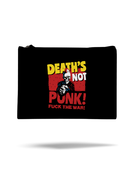 Death's not punk kis táska Black