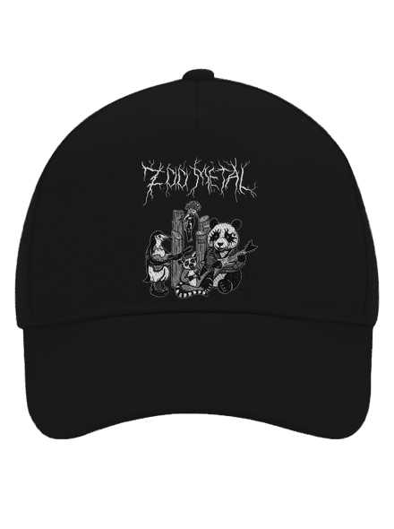 ZOO metal baseballsapka Black
