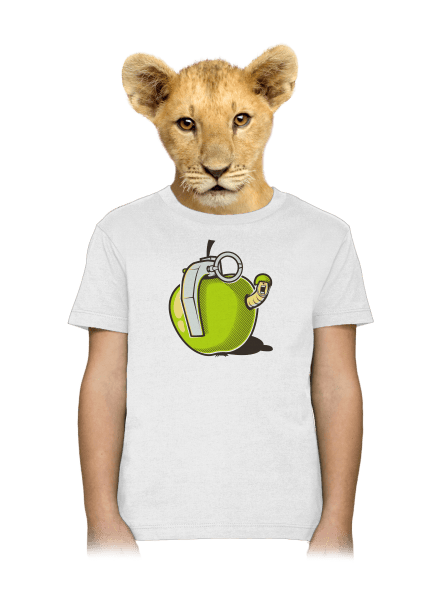 Gránátalma gyerek póló White