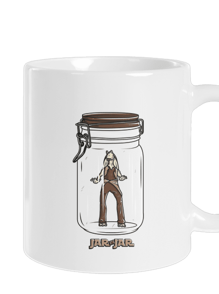 Jar in jar hagyományos bögre White