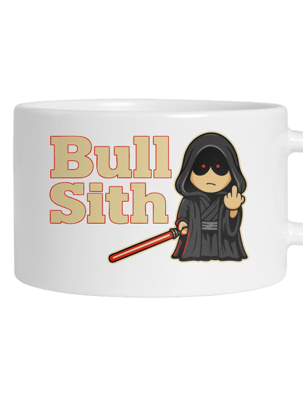 Bull sith macaron bögre White