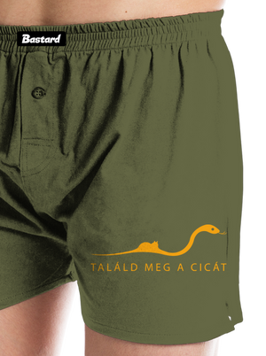 Találd meg a cicát férfi alsó nadrág Khaki