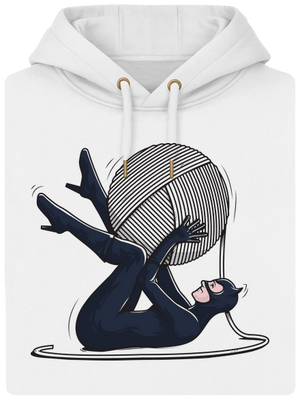 Catwoman unisex prémium pulóver Snowwhite