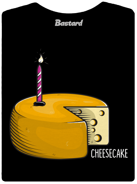 Cheese cake női póló Black