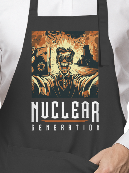 Nuclear generation kötény Dark Grey