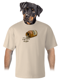 unisex túlméretezett póló