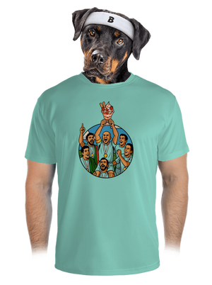 Kehely férfi sportpóló Mint Mal