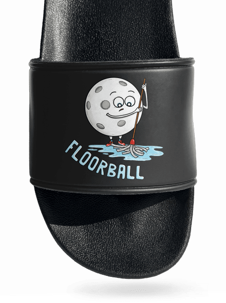 Floorball papucs Black