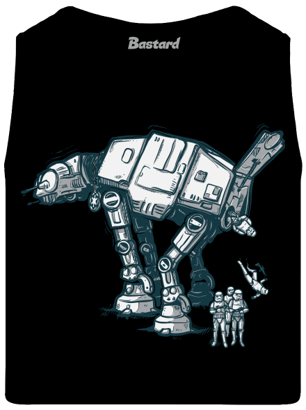 AT-AT férfi trikó Black