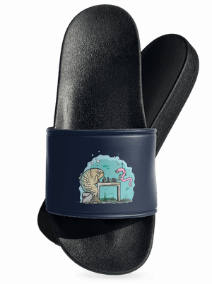 A halat nem lehet kifogni papucs Navy