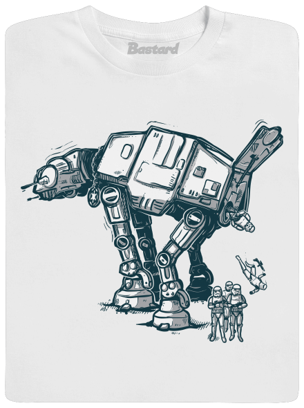 AT-AT gyerek póló White